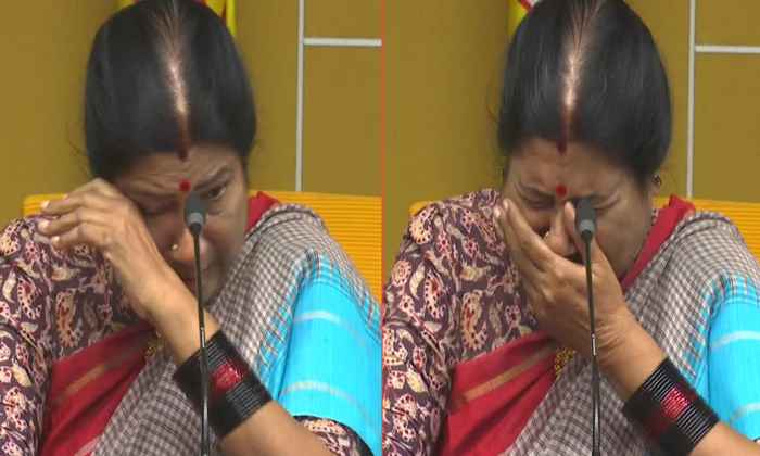  Nannapaneni Rajkumari Shed Tears Over Chandrababu's Arrest, Tdp, Nannapaneni Ra-TeluguStop.com