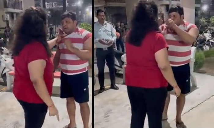  The Woman Who Beat Up The Society President For Taking Down The Missing Dog Post-TeluguStop.com