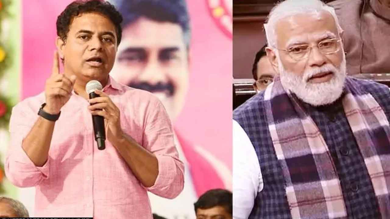  ‘a Lot Of Blood Spilled For Telangana Formation’ Says Modi, Ktr Reac-TeluguStop.com