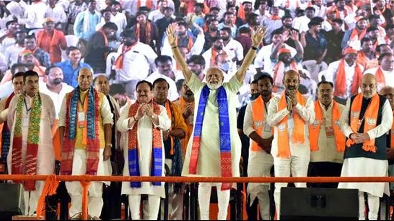  Telangana : Bjp Plans Public Meeting With Pm Modi For Poll Campaign-TeluguStop.com