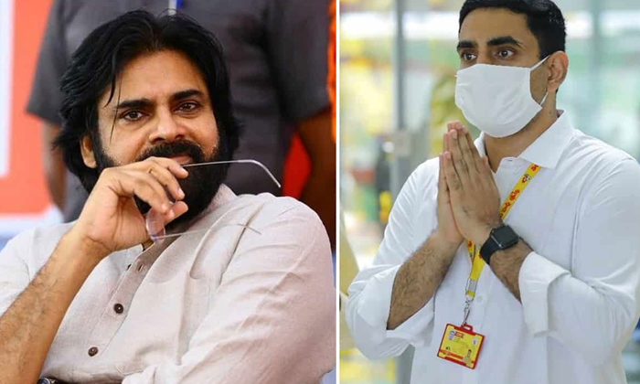  Pawan Is Not Lonely But Lokesh's Sensational Comments, Chandrababu, Pawan Kalya-TeluguStop.com