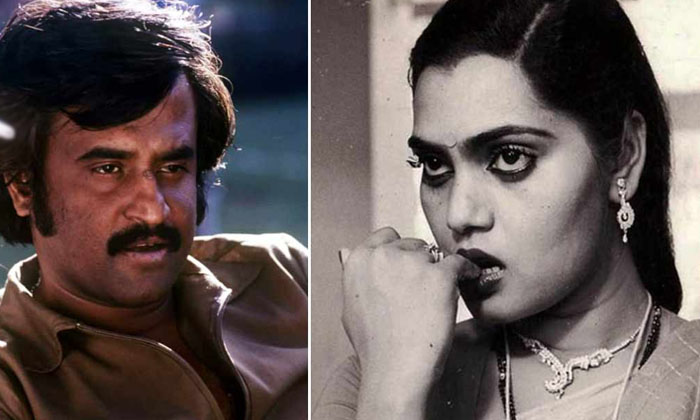  Did Rajinikanth Torture The Heroine By Burning Her With A Cigarette-TeluguStop.com