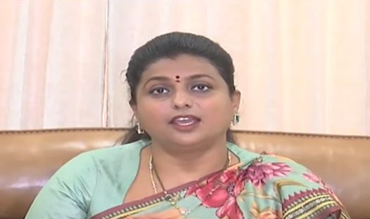  Chandrababu And Pawan Are Thieves Together..: Minister Roja-TeluguStop.com