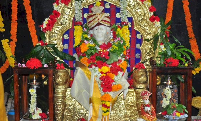 Telugu Bhakti, Devotees, Devotional, Saffron, Sai Baba, Thursday, Worship, Yello