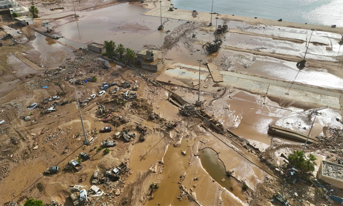 Satellite Images Before And After The Floods In Libya Details, Flood, Eastern Li Satellite Images Before And After The Floods In Libya Details, Flood, Eastern Li-TeluguStop.com