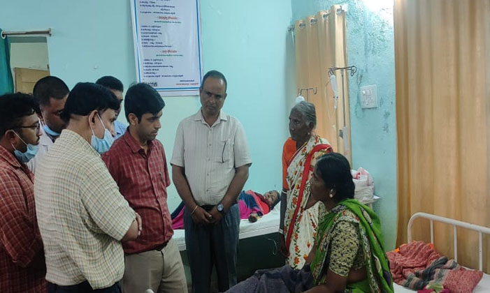  District Collector Who Inspected Social Health Centre, Social Health Centre , Ra-TeluguStop.com