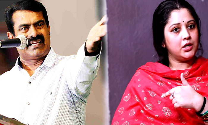  Actress Vijayalakshmi Harassment Case Seeman-TeluguStop.com