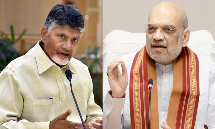  Amit Shah Will Control Cid In Chandrababu Naidu Case Details, Amit Shah , Cid ,-TeluguStop.com