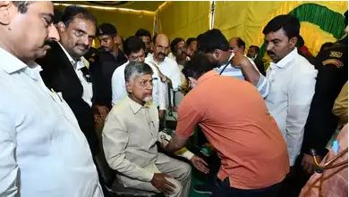  Chandrababu's Move To Kunchanapally Sit Office..!!-TeluguStop.com