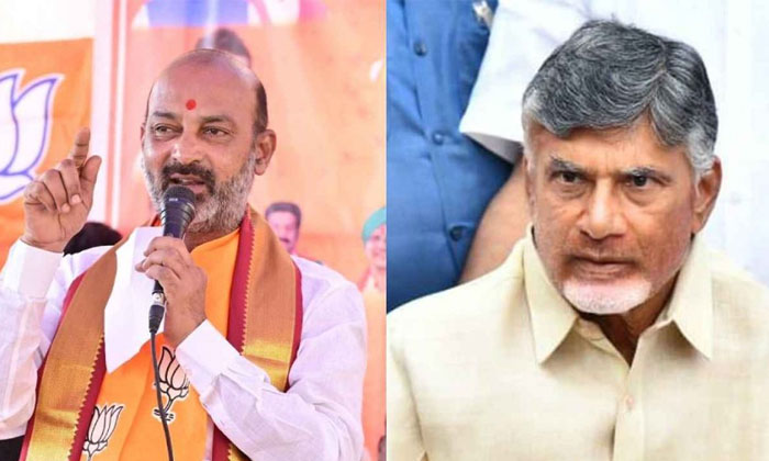  How Could They Arrest Chandrababu Without A Name In Fir : Bandi Sanjay-TeluguStop.com