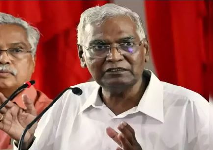 Where Is Bjp In The Fight Against Rajakars?: Cpi Leader D. Raja Where Is Bjp In The Fight Against Rajakars?: Cpi Leader D. Raja-TeluguStop.com