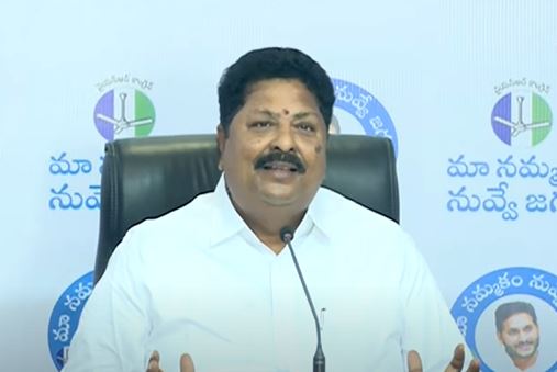 Chandrababu's Regime Is All Scandals..: Minister Karumuri Chandrababu's Regime Is All Scandals..: Minister Karumuri-TeluguStop.com