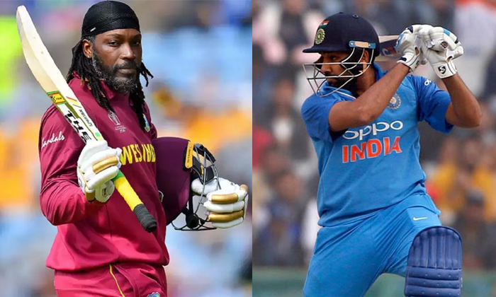  Rohith Sharma To Break Chris Gayle All Time Record Details, Rohith Sharma , Chri-TeluguStop.com