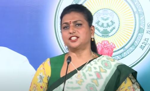  Chandrababu Arrested Only With Evidence..: Minister Roja-TeluguStop.com