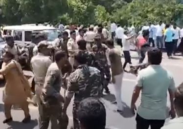  Tension Tension In Autonagar Of Guntur District..!-TeluguStop.com