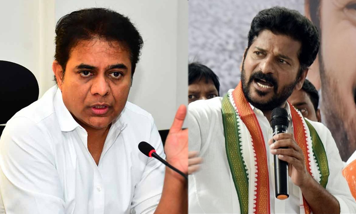  Congress Revanth Reddy Counter Tweet To Minister Ktr,kcr, Telangana Elections, T-TeluguStop.com