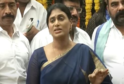  Revealing Talks With Sonia Is Not Right..: Ys Sharmila-TeluguStop.com