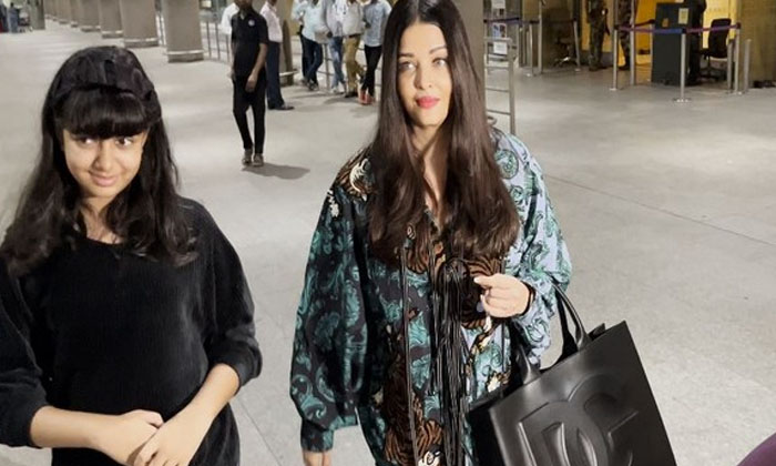  Aishwarya Rai Clarity About Her Daughter Tours-TeluguStop.com