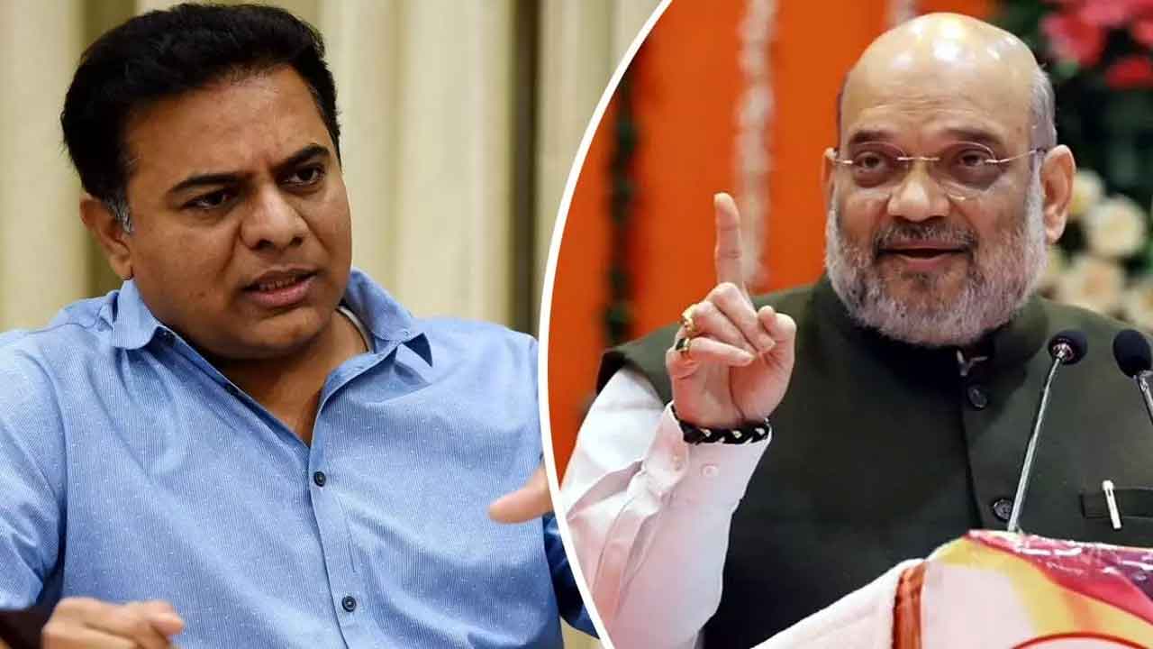  Telangana : Ktr Mocks Amit Shah’s Bc Cm’ Promise-TeluguStop.com