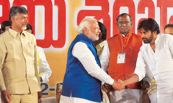 Telugu Amit Shah, Annadmk, Chandrababu, Janasena, Narendra Modi, Pawankalyan-Pol