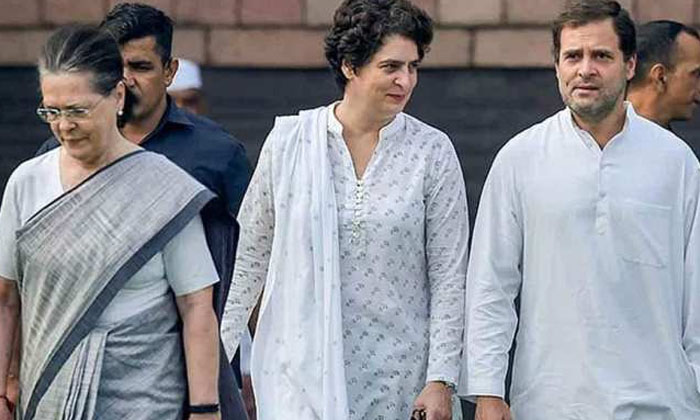 Telugu Dk Siva Kumar, Priyanka Gandhi, Rahul Gandhi, Sonia Gandhi, Telangana-Pol