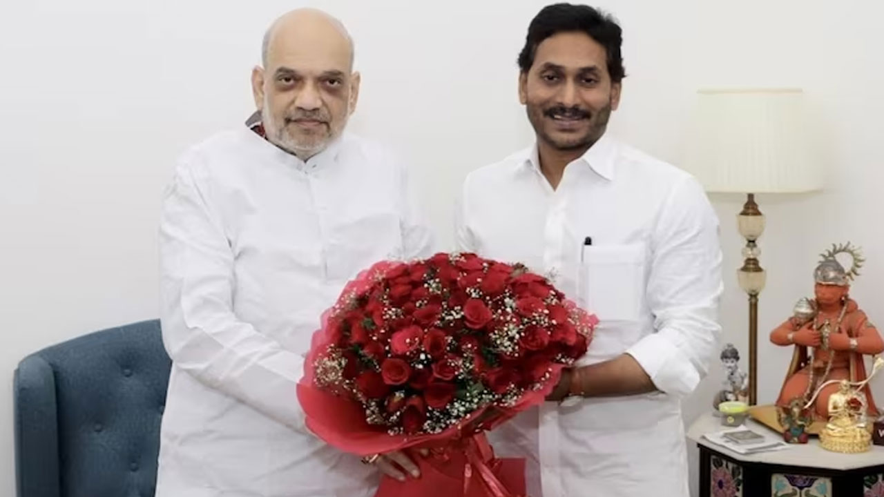  Cm Jagan Meets Amit Shah Over Ap Pending Issues-TeluguStop.com