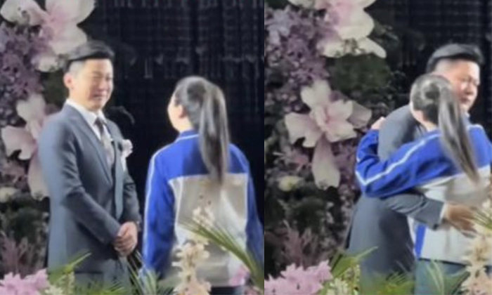  Chinese Bride Surprises Groom With School Uniform Wedding Dress Details, Bride,-TeluguStop.com
