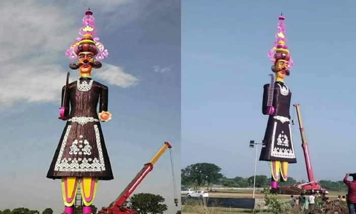  In This State, The Tallest Effigy Of Ravana In Our Country , Dehradun, Tejinde-TeluguStop.com