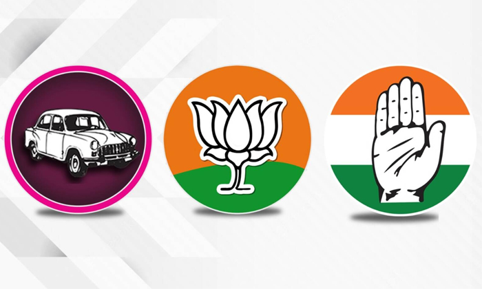 Telugu Brs, Congress, Flex Vehicles, Vehicles, Telangana-Politics Telugu Brs, Congress, Flex Vehicles, Vehicles, Telangana-Politics