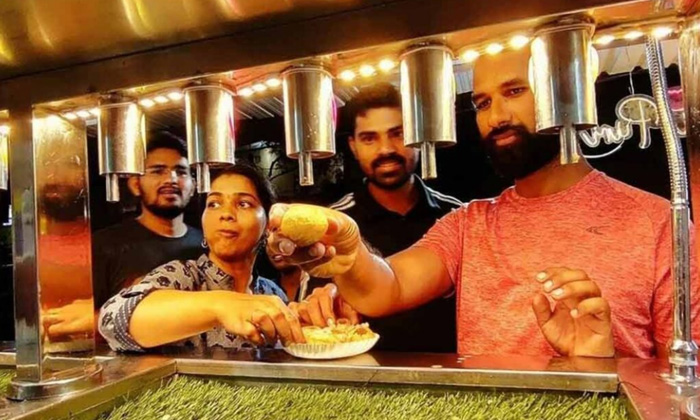 Telugu Godavarikhani, Panipuri, Peddapally, Raju, Sensor Machine, Sensorpanipuri