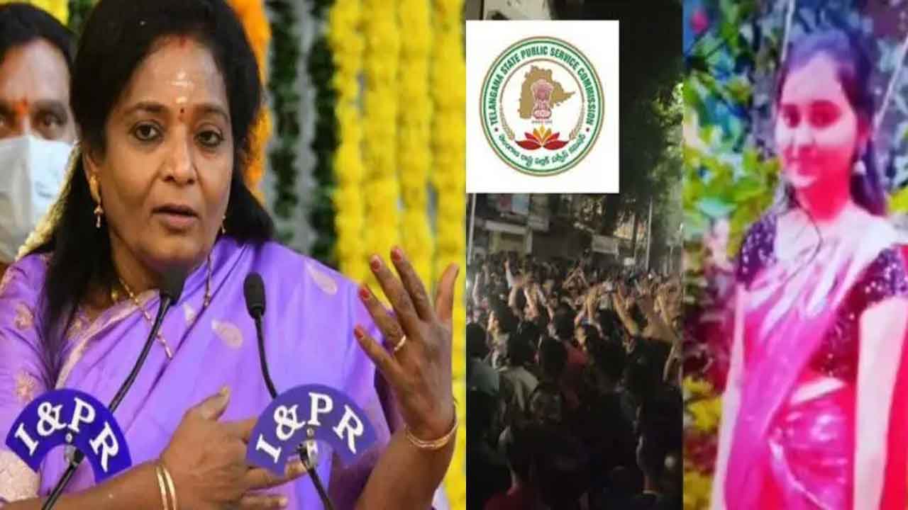 Telangana Governor Seeks Report In Tspsc Suicide Case, Police Says ‘love F Telangana Governor Seeks Report In Tspsc Suicide Case, Police Says ‘love F-TeluguStop.com