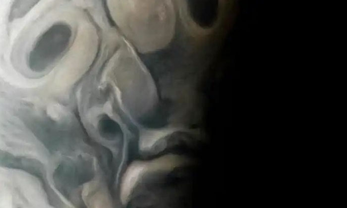  Horrible Face Seen On Jupiter.. Nasa Scientists Are Panicking , Nasa Scientists-TeluguStop.com
