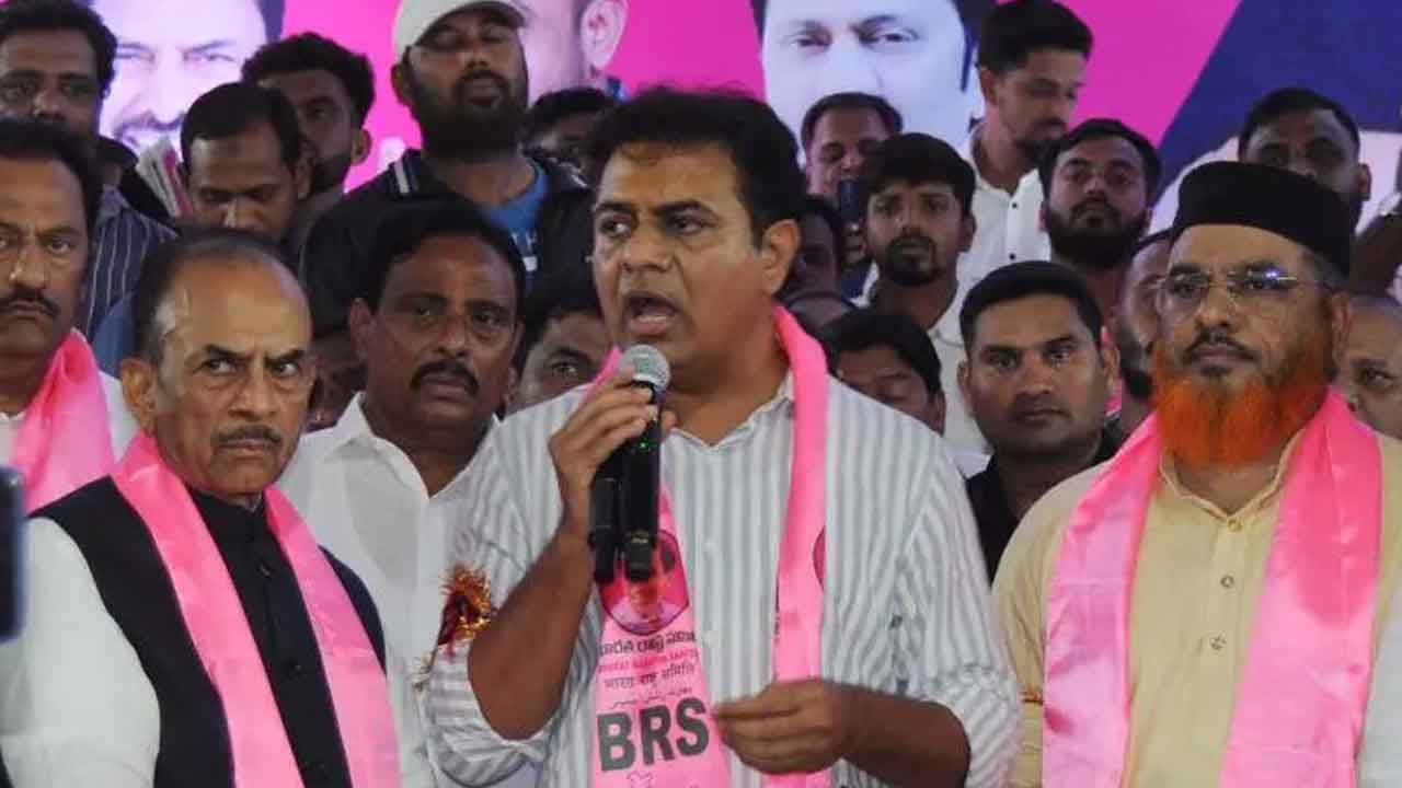  Bjp, Congress Exploited Muslims For Long : Ktr-TeluguStop.com