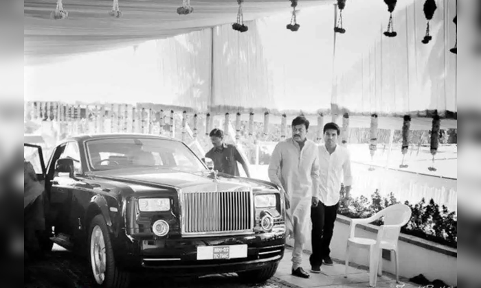 Telugu Chiranjeevi, Chiranjeevi Car, Hyderabad, Rolls Royce, Rolls Royce Car, Ro