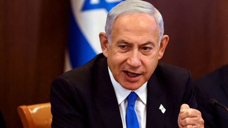  Prime Minister Benjamin Netanyahu Formed An Emergency Government In Israel, Hama-TeluguStop.com