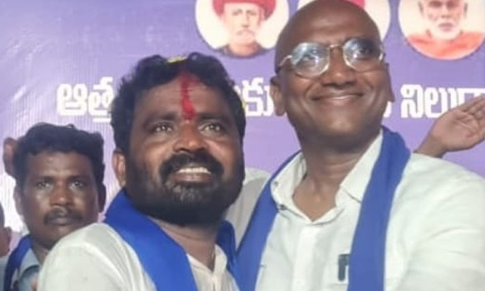  Suryapeta Who Shouted Jai Bheem Slogan-TeluguStop.com