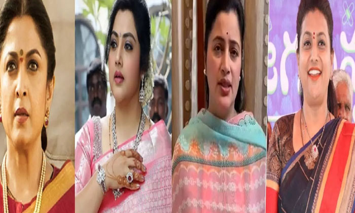  Former Heroines Fire On That Tdp Leader , Roja, Ramya Krishna, Meena, Navanee-TeluguStop.com