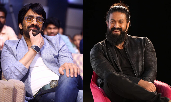  Ravi Teja Named His Pet Dog Rocky Hero Yash Name In Kgf Movie Details, Ravi Teja-TeluguStop.com