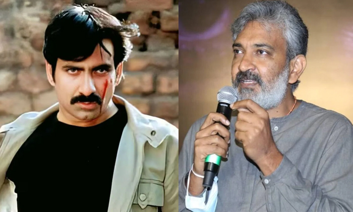 Telugu Brahmanandam, Rajamouli, Raviteja, Vikramarkudu-Movie