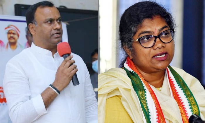 Telugu Congress, Komatiraj, Munugode, Palvaisravanthi, Palvai Sravanti, Revanth