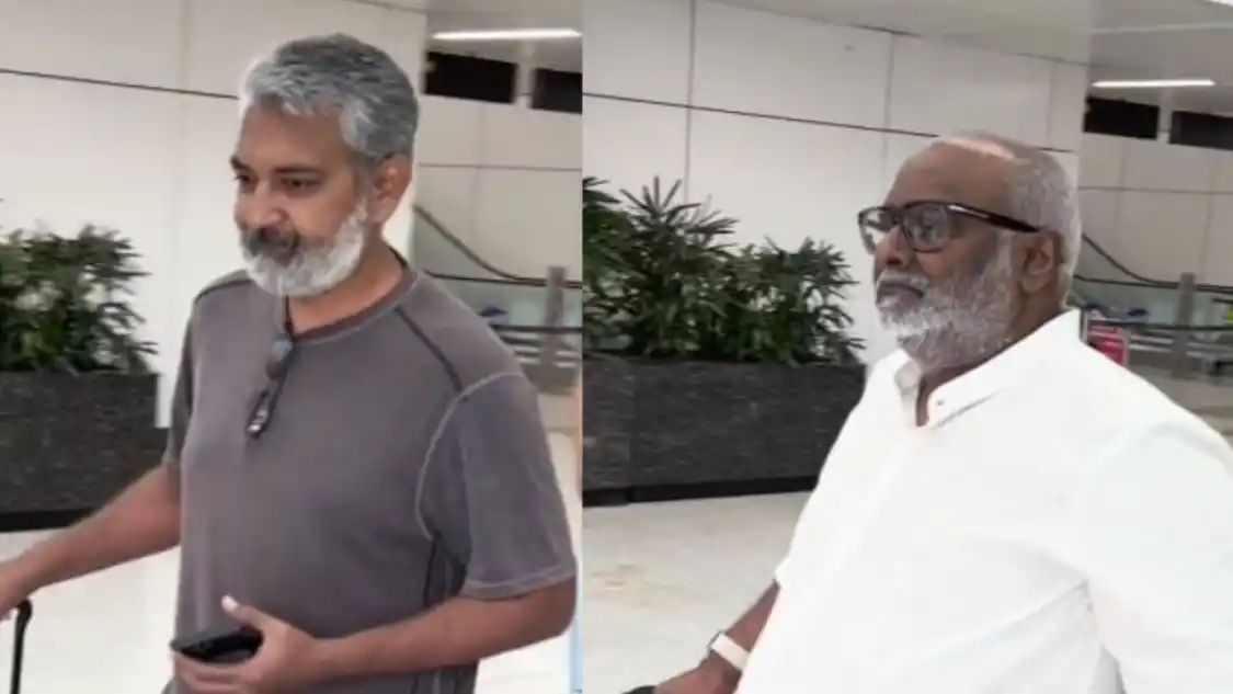  Rajamouli, Karthikeya, And Keeravani Arrive In Delhi For 69th National Film Awar-TeluguStop.com