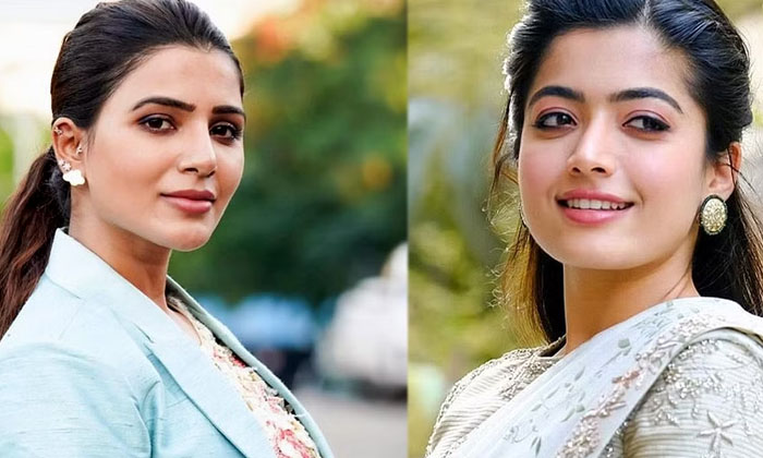  Samantha Made Shocking Comments Saying I Can't Go Down Like Rashmika , Samantha-TeluguStop.com