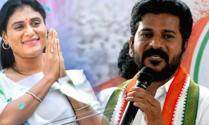  Sharmila Is Profiting That Party By Being Angry With Revanth Reddy , Revanth Re-TeluguStop.com