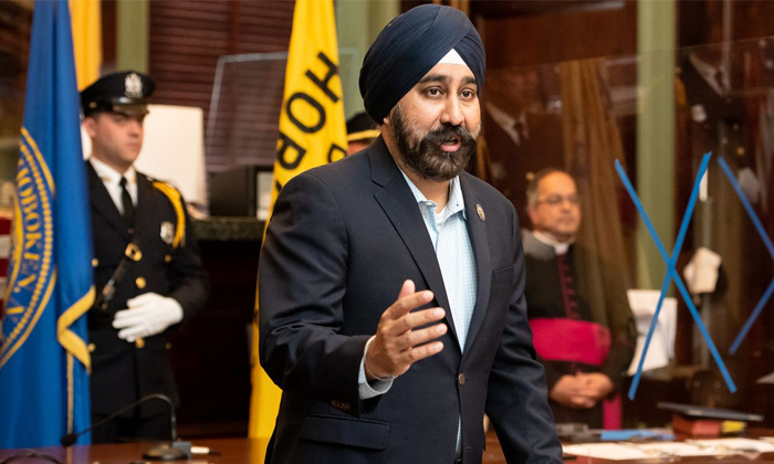 Telugu America, Hoboken, Hobokenmayor, Mayorravi, Jersey, York, Sikh Mayor, Lett