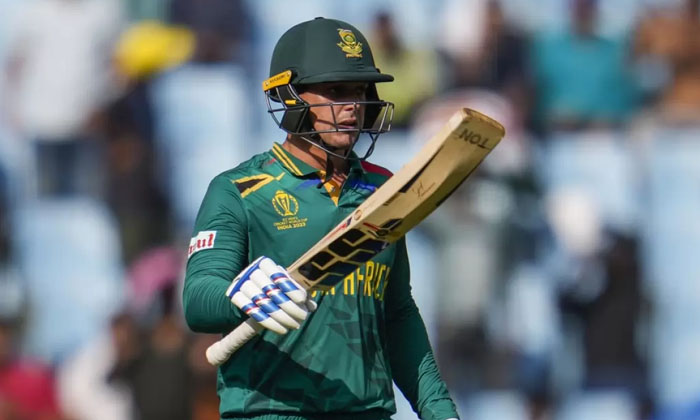  South African Player Quinton De Kock Became The First Wicket Keeper To Score Th-TeluguStop.com
