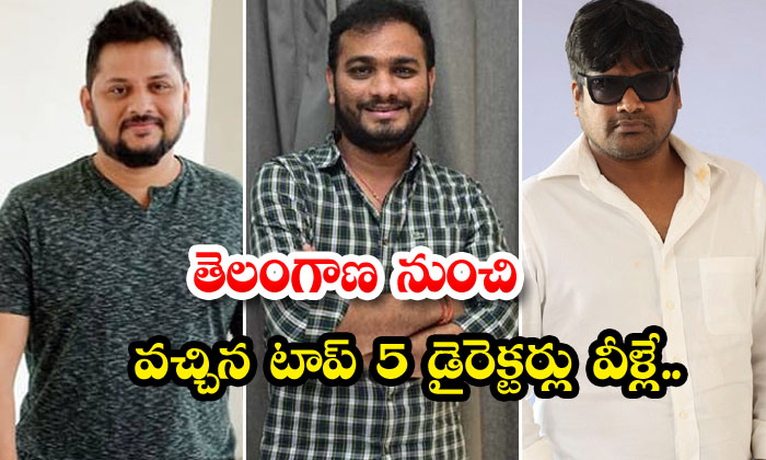 These Are The Top 5 Directors From Telangana , Telangana Directors , Surender Re These Are The Top 5 Directors From Telangana , Telangana Directors , Surender Re-TeluguStop.com