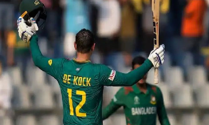  Quinton De Kock Who Broke The Records Of Rohit Sharma And Sachin , World Cup,-TeluguStop.com