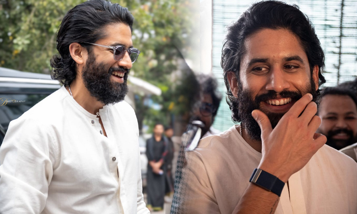  Akkineni Naga Chaitanya New Look Goes Viral Details, Naga Chaitanya, Chandu Mond-TeluguStop.com