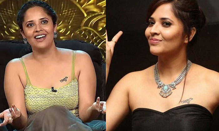 Anasuya Bharadwaj Says About Her Tattoos And Meaning Anasuya Bharadwaj Says About Her Tattoos And Meaning-TeluguStop.com