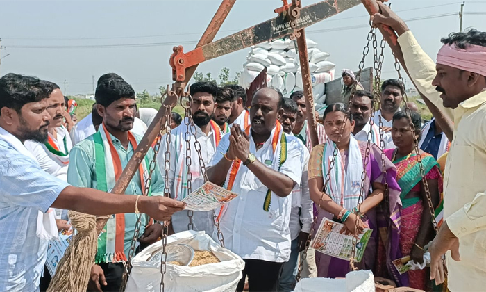  Congress Party Campaign On Six Guarantees At Tangallapalli Mandal,congress Party-TeluguStop.com
